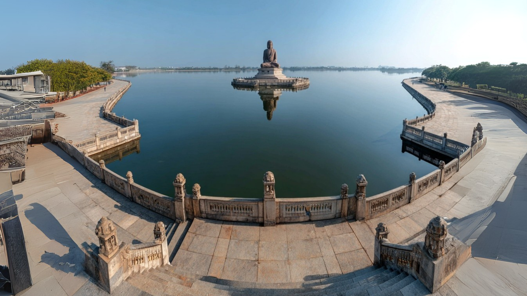 Hussain Sagar Buddha statue