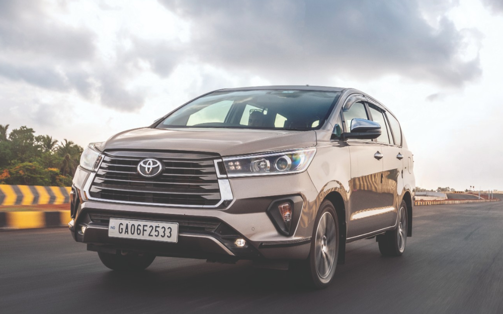 Innova Crysta rental car